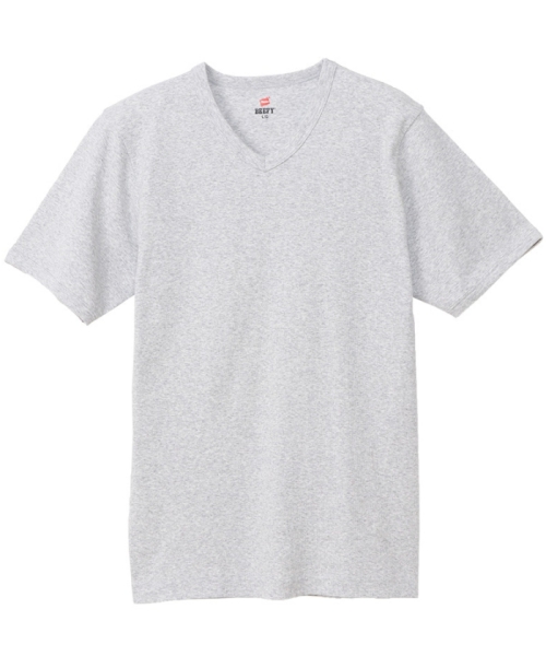BEEFY Rib V Neck T-Shirt HM1-T102 BEEFY Rib V Neck T-Shirt HM1-T102