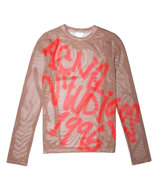 Acne Studious ピンクオレンジカーディガンメンズ