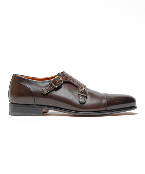 ダブルモンクストラップシューズ(M253Y055)｜HANKYU MEN'S / 阪急メンズ