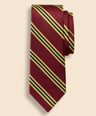 ピーちゃん ブルックスブラザーズ ネクタイ 2本セット シルク BB#3バーストライプ レップタイ Made in USA | Brooks Brothers