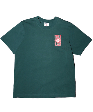 GOTHIC STACKED LOGO SCREEN PRINTED T-SHIRT　JTS-001-06