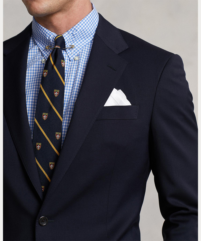 Polo ウール ツイル スーツ MNPOSUT20320020(M255H032)｜HANKYU MEN'S