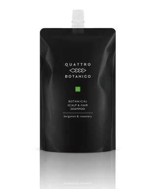 ボタニカル スカルプ ＆ ヘアシャンプー　つめかえ用【ベルガモット & ローズマリーの香り】
