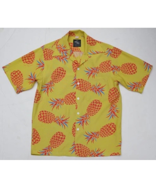 アロハシャツ　2025PineappleYellow