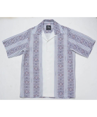 アロハシャツ　DukeBorderWhite