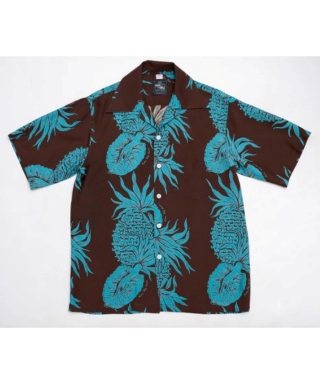 アロハシャツ　KiilaniPineappleBrown