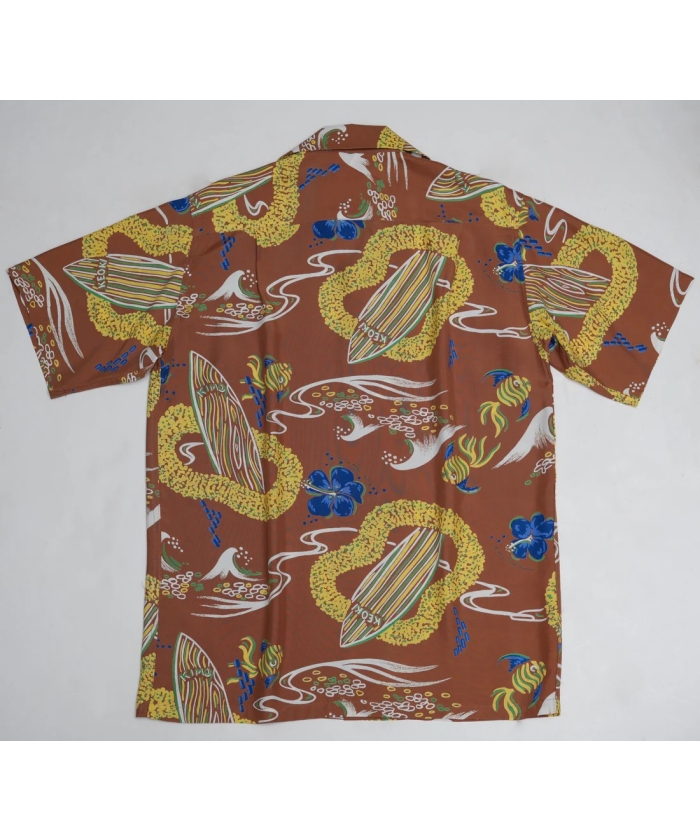 アロハ 新品【アロハND5 】2台セット アロハシャツ SurfBoardCamel(M256K005)｜HANKYU MEN'S / 阪急メンズ