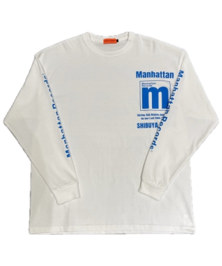 TENGA×Manhattan record×UMAMI LS TEE WHITE　ManhattanUmami02