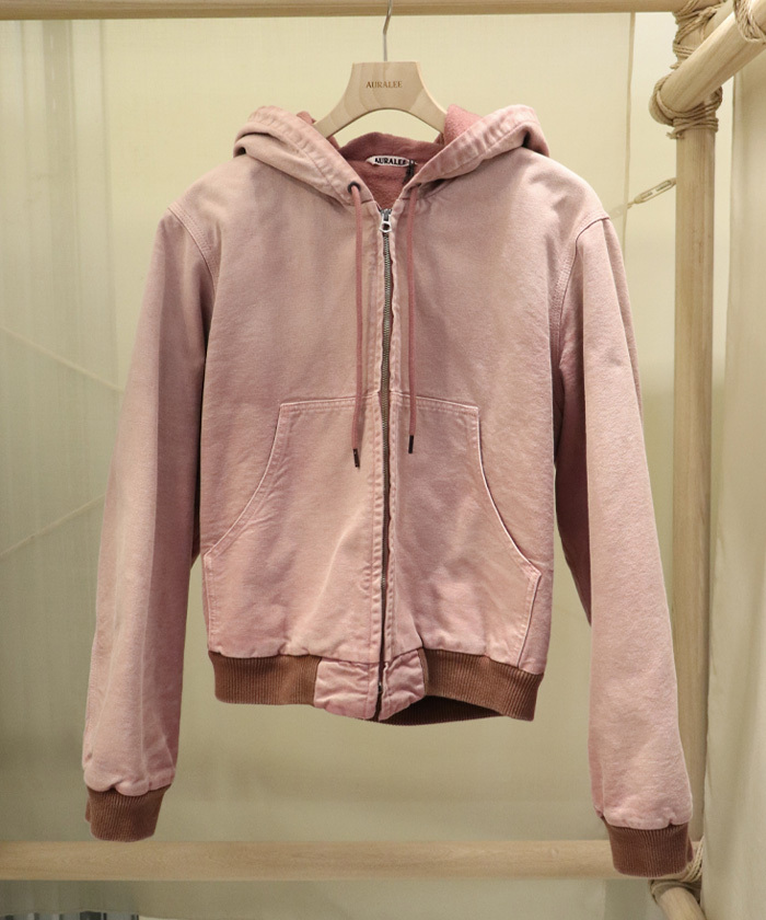 11月中のみ　PRODUCT DYED DUCK SHORT ZIP PARKA PRODUCT DYED ORGANIC COTTON DUCK SHORT ZIP PARKA A25AB02CD