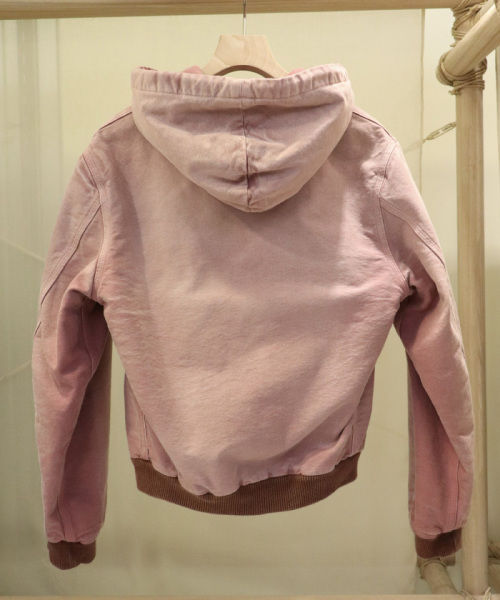 PRODUCT DYED ORGANIC COTTON DUCK SHORT ZIP PARKA A25AB02CD