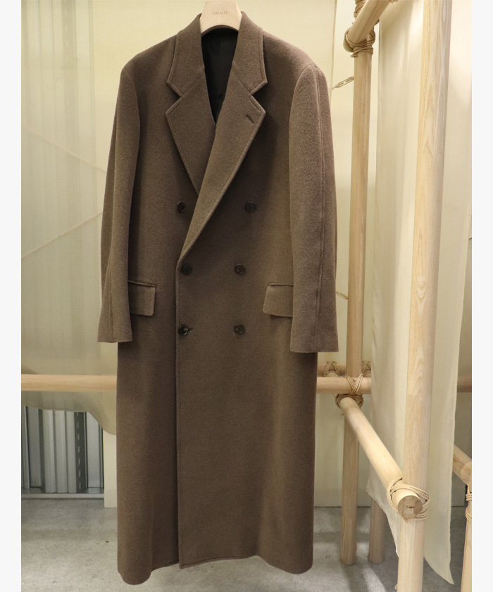 SUPER FINE WOOL MOSSER CHESTERFIELD COAT A25AC02WM(M2570054