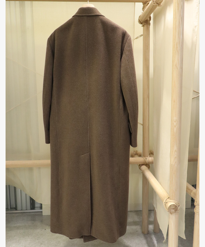 ジャケット・アウター CASHMERE WOOL MOSSER CHESTERFIELD COAT Wool Mosser Chesterfield Coat in Black