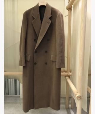 SUPER FINE WOOL MOSSER CHESTERFIELD COAT　A25AC02WM