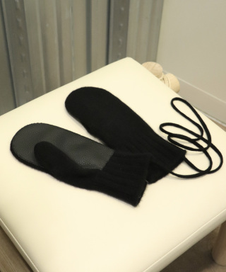 BABY CASHMERE KNIT MITTENSA25AG10BC