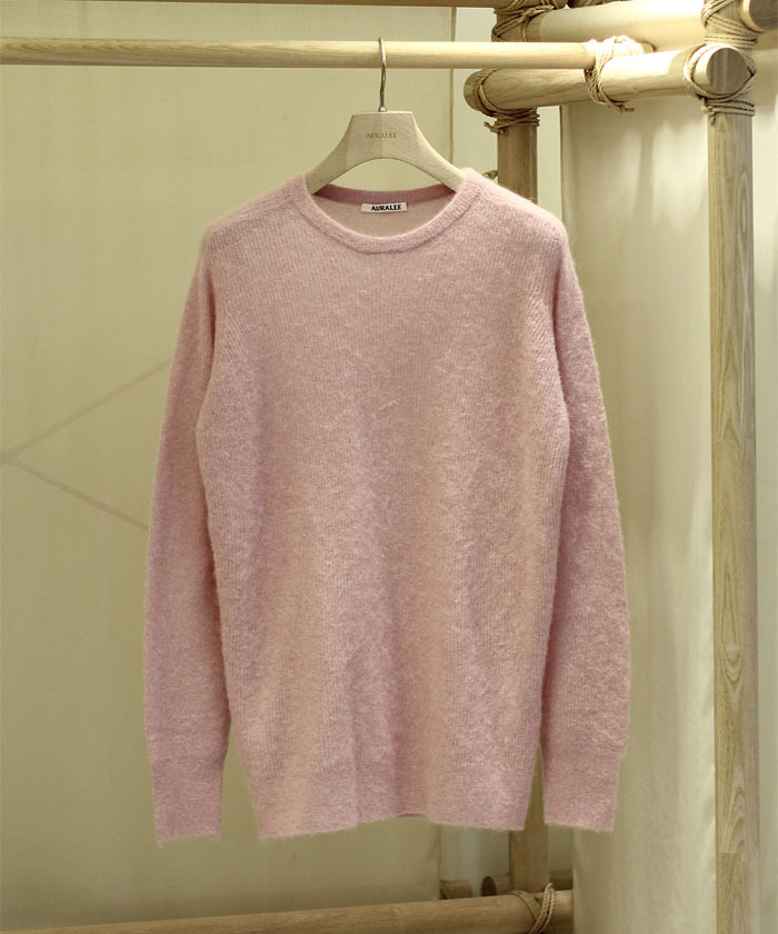 BABY SURI ALPACA SHEER KNIT P/O A25AP01AK(M2570063)｜HANKYU MEN'S