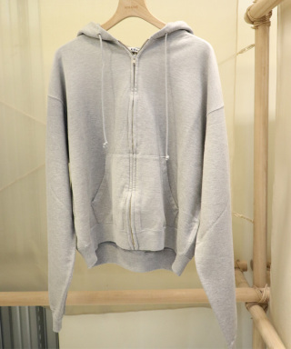 PRODUCT DYED PIMA LIGHT SWEAT ZIP PARKA　A25AP01MS