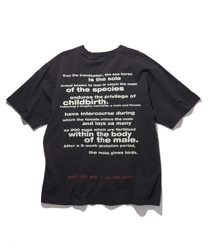 NIRVANA ALL APOLOGIES TEE(M257K004)｜HANKYU MEN'S / 阪急メンズ