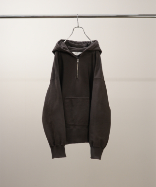 HALF ZIP HOODIE　ANC-CT117
