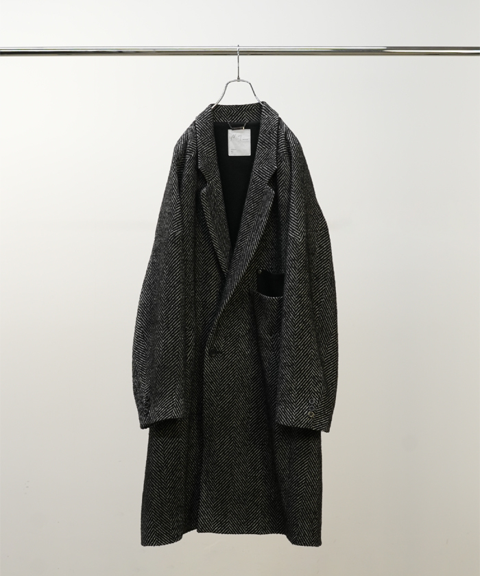 SEMI-DOUBLE CHESTER COAT ANC-JK55(M257N026)｜HANKYU MEN'S / 阪急メンズ