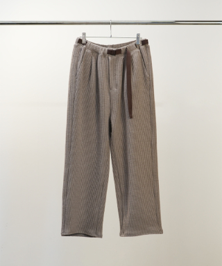 WOOLCORD BELTLESS SLACKS　ANC-PT85-B