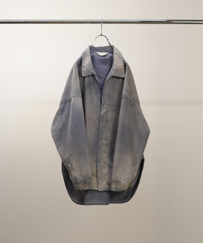 AGING CHAMBRAY LONG SHIRT ANC-SH71-A(M257N046)｜HANKYU MEN'S