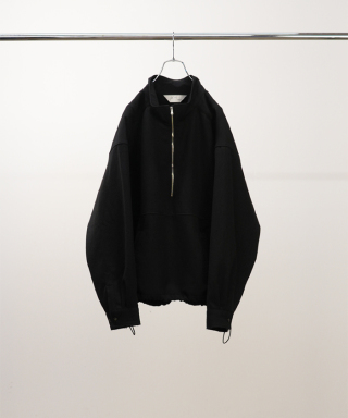 WOOL HALF ZIP PULL OVER SHIRT　ANC-SH72