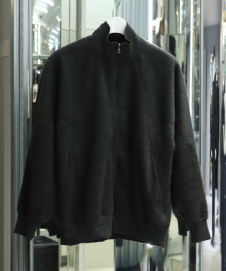 Pe/Silk Fleece Track Jacket BHS24F029F25