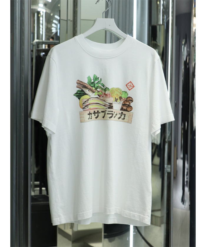 CASABLANCA INGREDIENTS PRINTED T-SHIRT AW25-JTS00103(M257N115