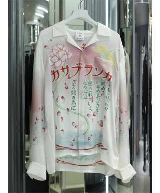 CUBAN COLLAR LONG SLEEVE SHIRT AW25-SH00605M