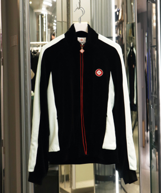 MEN'S VELOUR TRACK JACKET PF25-JTP39501