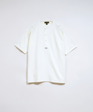 7.8oz HENLEY T-SHIRT　80510021202