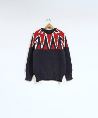 【予約販売】KEY CREW KNIT　80511140000
