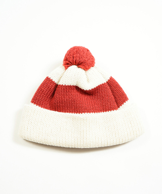 STRIPE BOBBLE HAT　80511166010