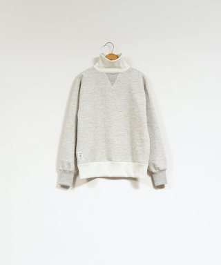 HIGH NECK SWEAT SHIRT　80510020042