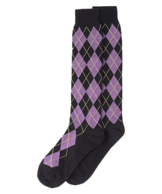 ホーズソックス Argyle wool Long men's