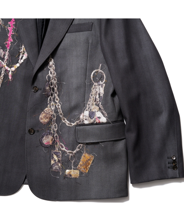 ジャケット・アウター Acka embroidery tailored jacket embroidery tailored jacket – Acka online store