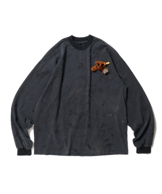 LONG SLEEVE T-SHIRT WITH VILLAIN VEAR　25AW39CS402
