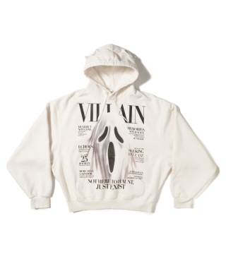 VILLAIN COVER PRINT HOODIE　25AW47CS410