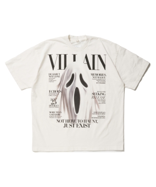 VILLAIN COVER PRINT T-SHIRT　25AW48CS411