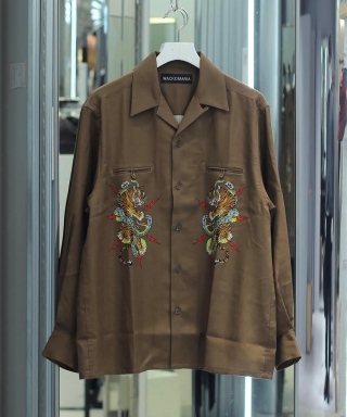 TIM LEHI / HAWAIIAN SHIRT L/S　25FW-WMS-HI05