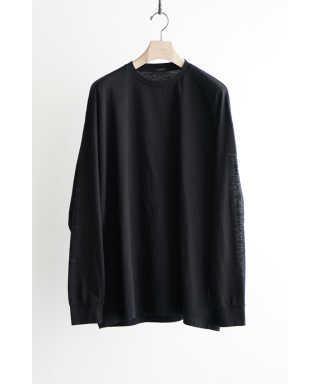 コットンカシミヤ 長袖Tシャツ　C03-05009