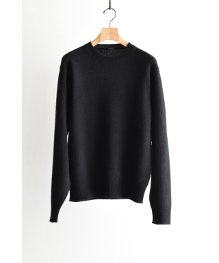 ラムズウール クルーネックニット　C03-06007