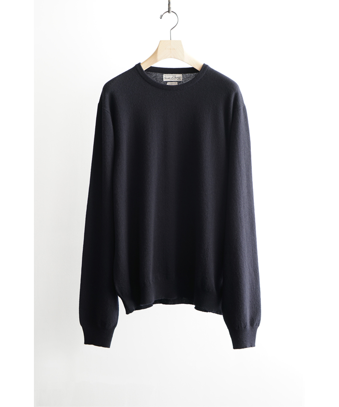 SCOTT&CHARTERS別注 クルーネックニット C03-06018(M258N264)｜HANKYU