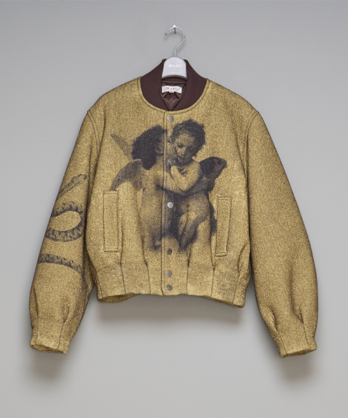 ANGEL BOMBER JACKET M25F9BL003 ANGEL BOMBER JACKET M25F9BL003