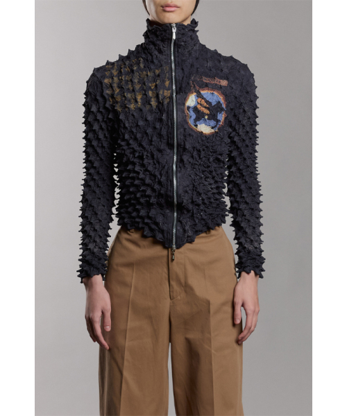 SPIKY PEGASUS BOMBER JACKET M25F9BL010 SPIKY PEGASUS BOMBER JACKET M25F9BL010