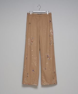 GALAXY STRAIGHT TROUSERS　M25F9PL001