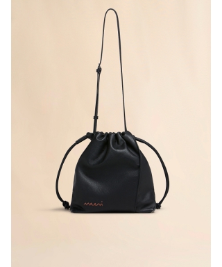 SCRUNCHIE ドローストリングミディアムショルダーバッグ　SBMQ0119U0P8548