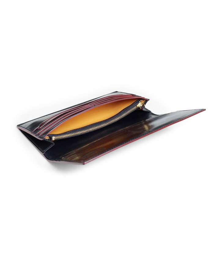 SHELL CORDOVAN 2（シェルコードバン2）ファスナー小銭入れ付き長財布