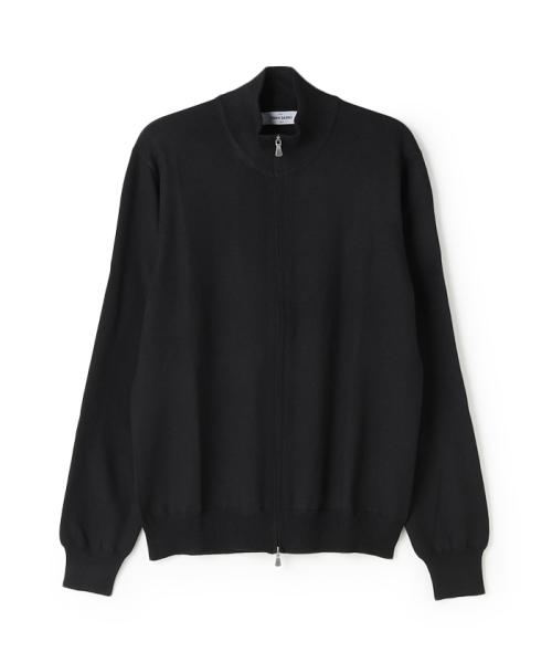 メリノ12Gジップブルゾン　55144-14290