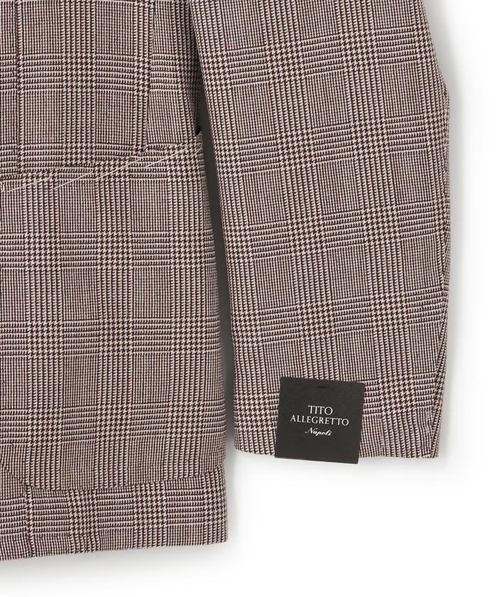 Yue ブラウンチェック ブラウンチェックダブル T.S-WA2376-604D(M259Y070)｜HANKYU MEN'S